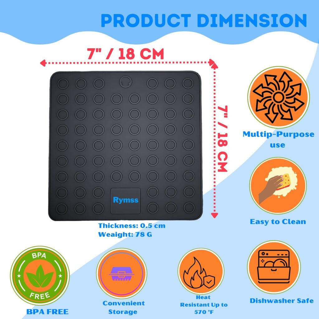 Silicone Trivets mats